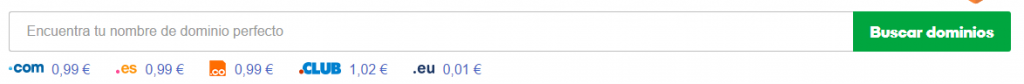 dominios web
