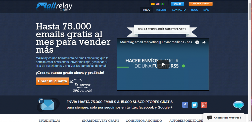 Como crear una lista de correos: MailChimp vs MailRelay mailchimp vs mailrelay